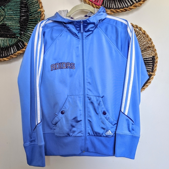 adidas Jackets & Blazers - ❤️ 3/$25 Retro Adidas Track Jacket Full Zip Up